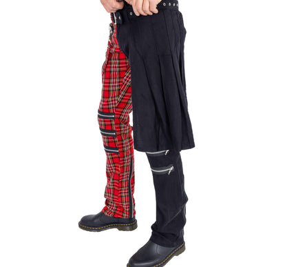 Heartless Kreed Pants | Black / Red Check