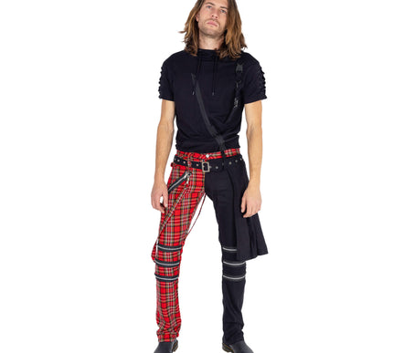 Heartless Kreed Pants | Black / Red Check