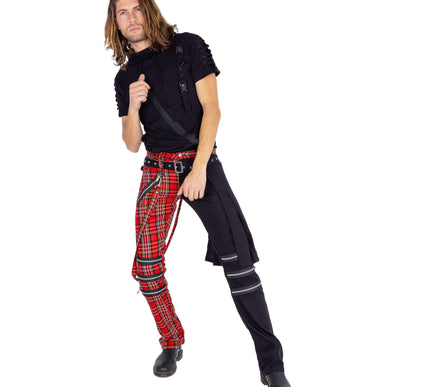 Heartless Kreed Pants | Black / Red Check