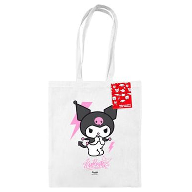Kuromi White Tote Bag | Tagged