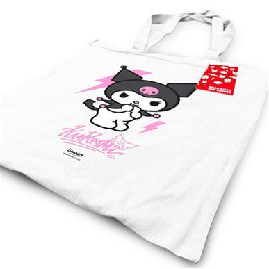 Kuromi White Tote Bag | Tagged