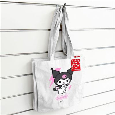 Kuromi White Tote Bag | Tagged