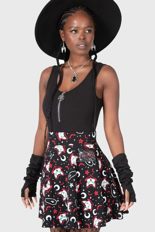 Killstar Lil Vampurr Skater Skirt