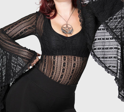 Killstar Lorelena Bodysuit | Black