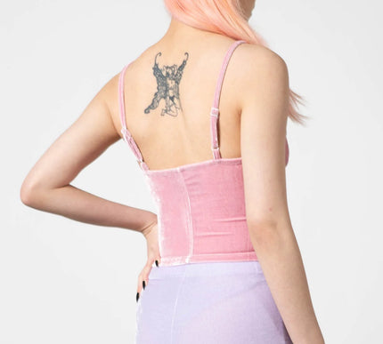 Killstar Lost In Sin Zip Top | PASTEL PINK