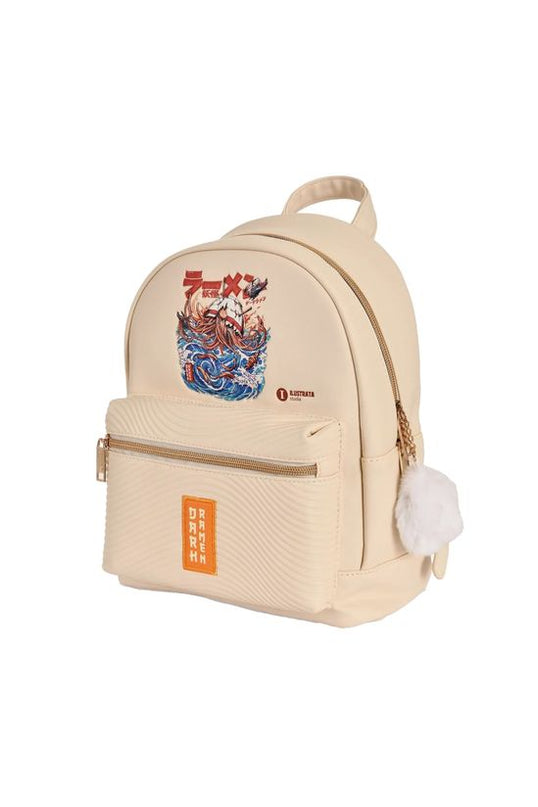 Illustrata fashion Backpack | Cream