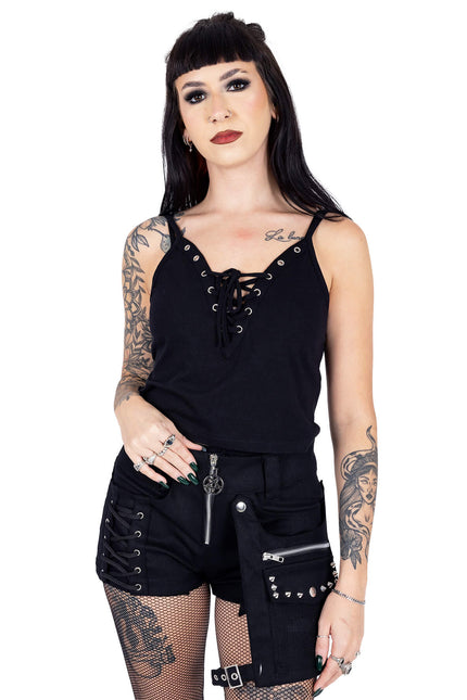 Chemical Black Marlene Top | Black