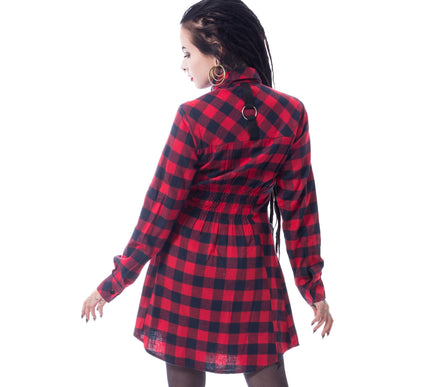 Vixxsin Master Shirt | Red Check