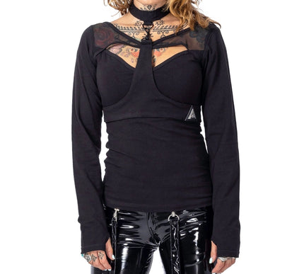 Chemical Black Moira Top | Black