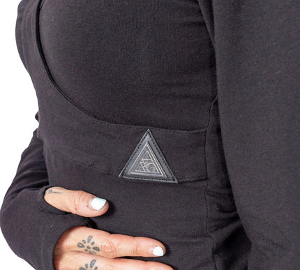 Chemical Black Moira Top | Black