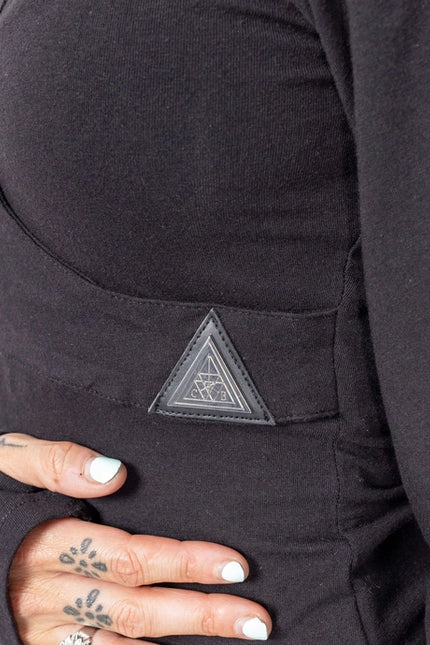 Chemical Black Moira Top | Black