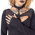 Chemical Black Moira Top | Black