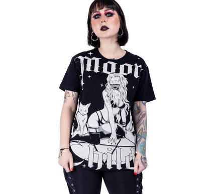 Heartless Moon Witch T-Shirt | Black
