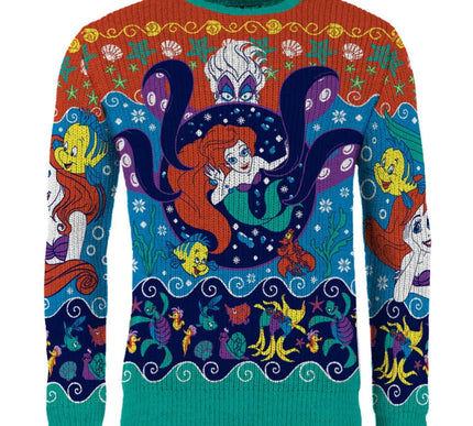 Disney The Little Mermaid Ariel Christmas Jumper