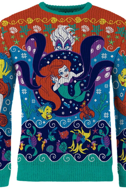 Disney The Little Mermaid Ariel Christmas Jumper