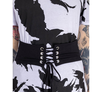Vixxsin Night Of The Crow Top | White / Black