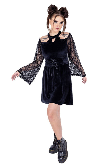 Poizen Industries Odette Dress | Black