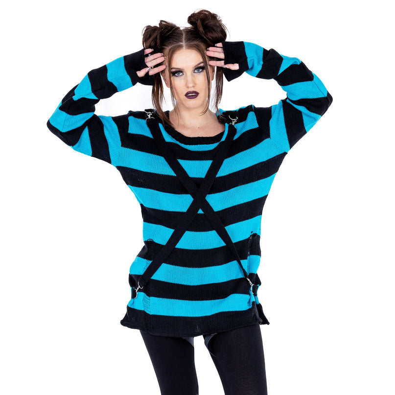 Heartless Oriana Jumper | Blue / Black