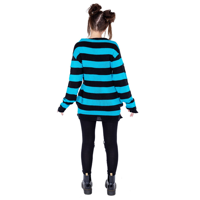 Heartless Oriana Jumper | Blue / Black