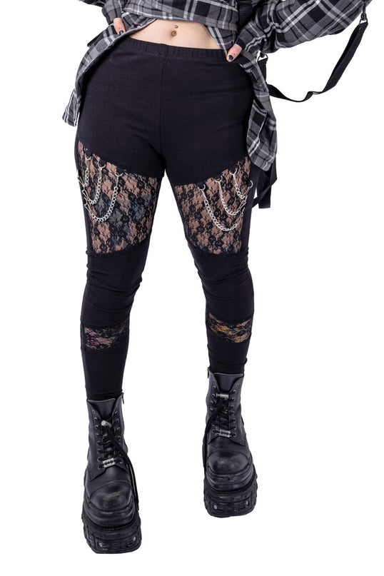 Vixxsin Purgatory Leggings  | Black