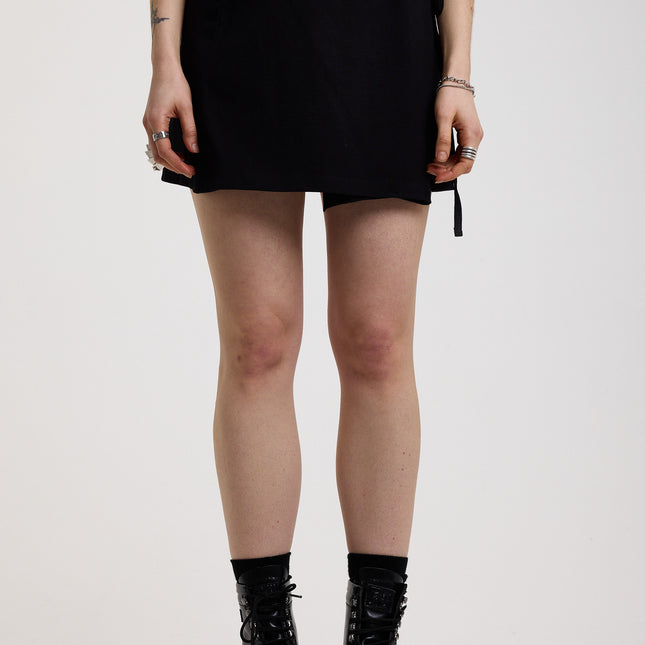 The Ragged Priest Bind Mini Wrap Skirt