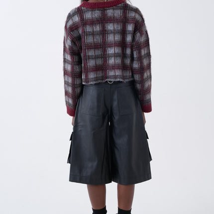 The Ragged Priest Heirloom Grunge Check Knit