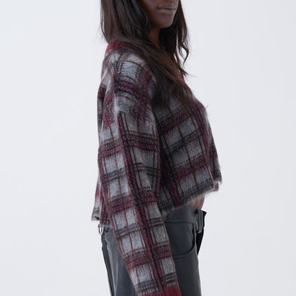 The Ragged Priest Heirloom Grunge Check Knit