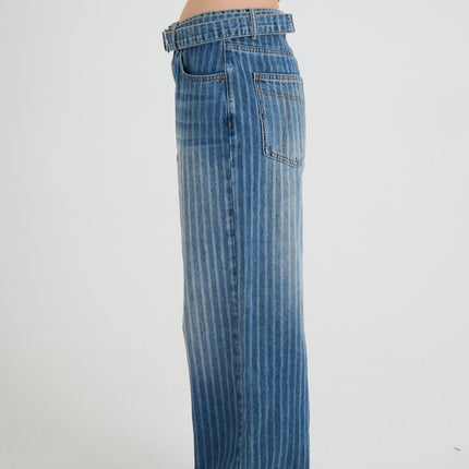 The Ragged Priest Mobster Release Jeans | Blue Dirty Wash