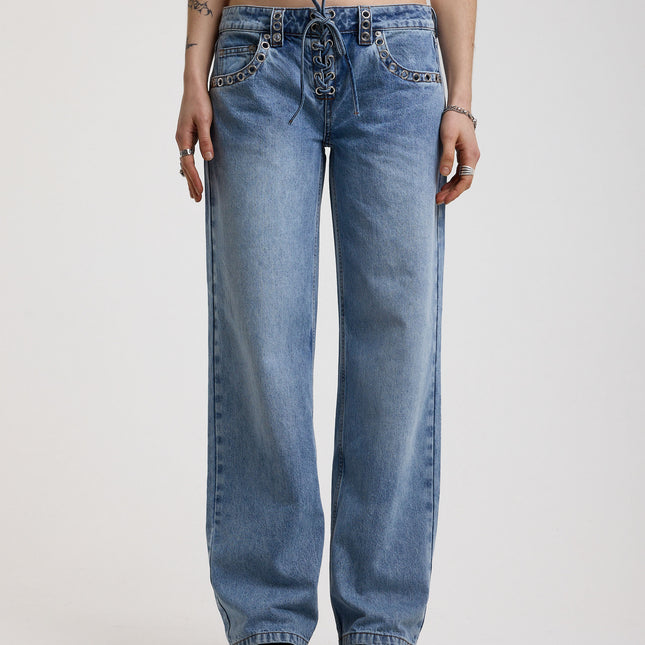 The Ragged Priest Twilight Low Rise Dad Fit Jean