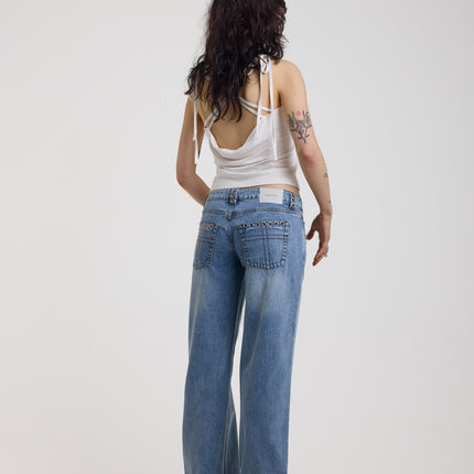 The Ragged Priest Twilight Low Rise Dad Fit Jean