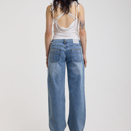 The Ragged Priest Twilight Low Rise Dad Fit Jean