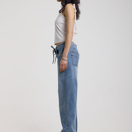 The Ragged Priest Twilight Low Rise Dad Fit Jean