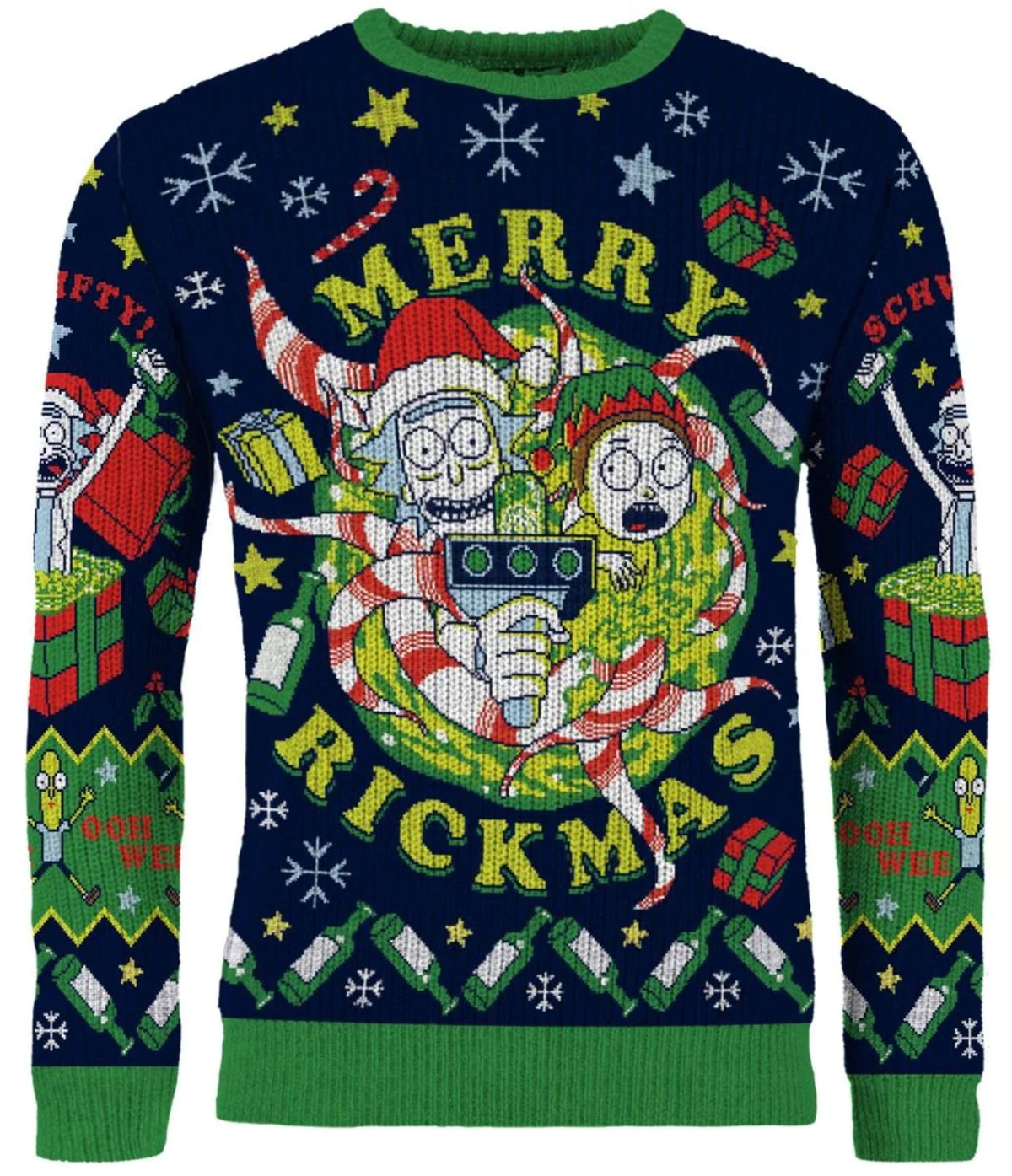 Rick And Morty Christmas Jumper | Merry Rickmas