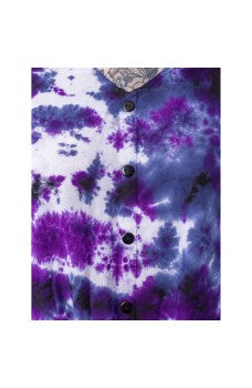 Innocent Romilly Top | Purple / Black Tie dye