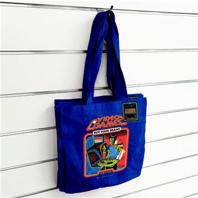 Steven Rhodes Tote Bag | Video Games Rot Your Brain