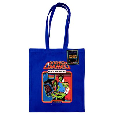 Steven Rhodes Tote Bag | Video Games Rot Your Brain