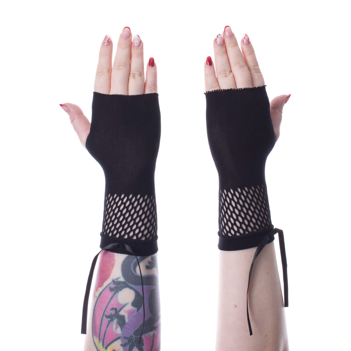 Poizen Industries Rue Mesh Gloves | Black