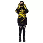 Heartless Serpent Hood | Black / Yellow