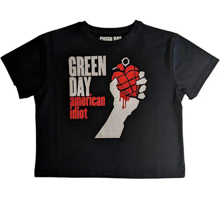 Green Day Crop Top | American Idiot