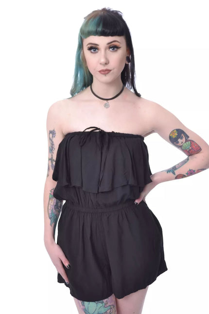 Innocent Lifestyle Carnival Playsuit | Black