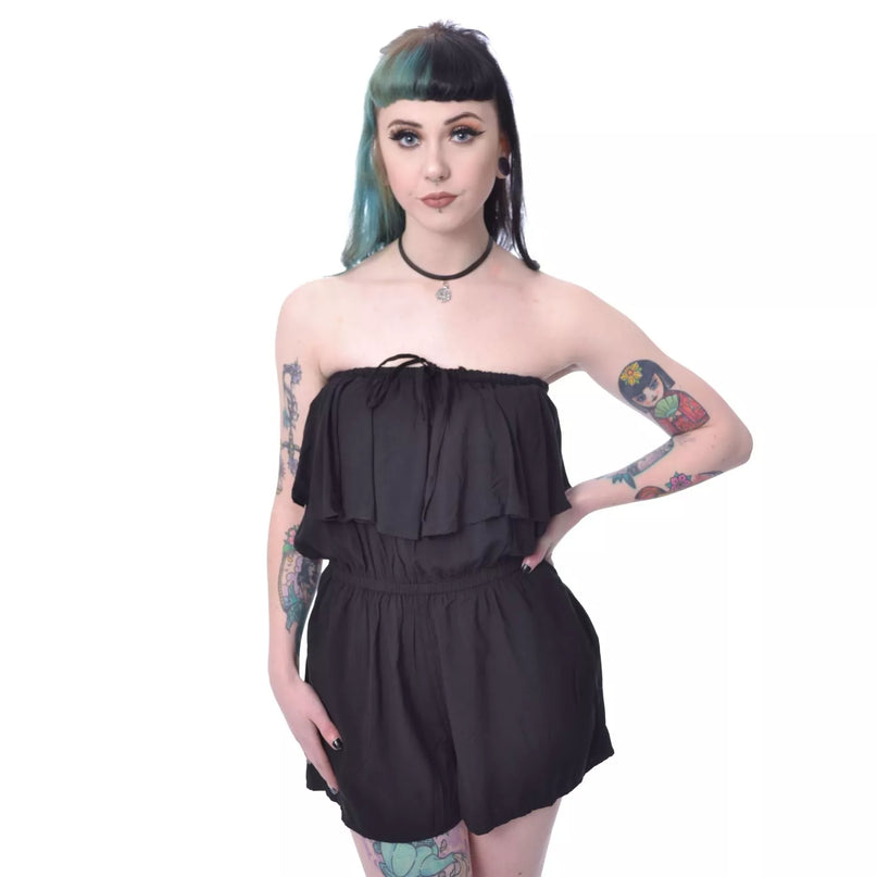 Innocent Lifestyle Carnival Playsuit | Black