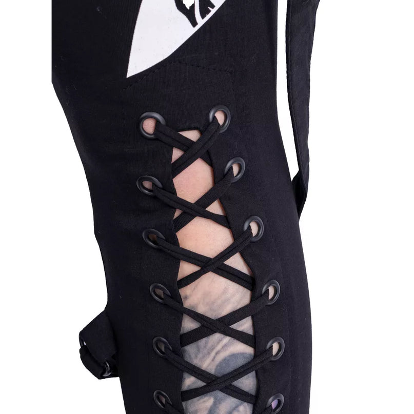 Heartless Weeping Dagger Leggings | Black