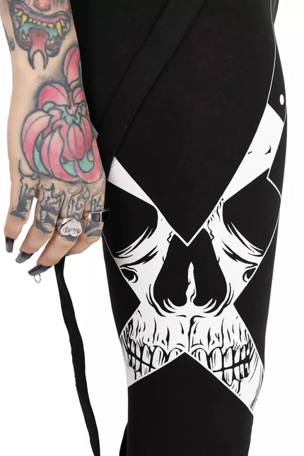 Heartless Weeping Dagger Leggings | Black
