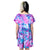 Chemical Black Ambrosia Dress | Pastel Tie Dye