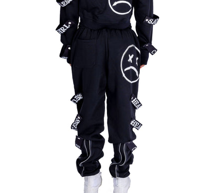 Heartless Sad Girl Club Joggers | Black