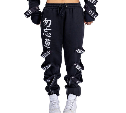 Heartless Sad Girl Club Joggers | Black