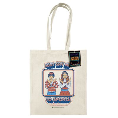 Steven Rhodes Tote Bag Just Say No To Sports