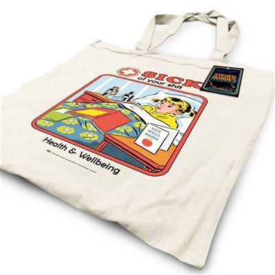 Steven Rhodes Tote Bag | Sick Of Your Shit