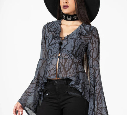 Killstar Spellcraft Long Sleeve Top