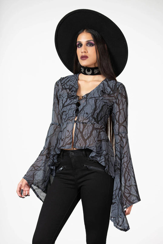 Killstar Spellcraft Long Sleeve Top